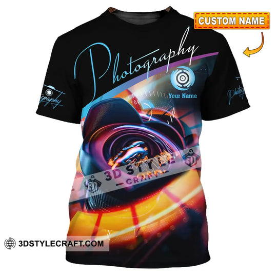 Unisex Shirt - Custom Photography 3D Shirt style option 1