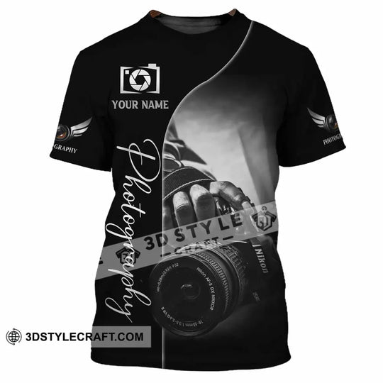 Unisex Shirt - Custom Photography 3D Shirt style option 4