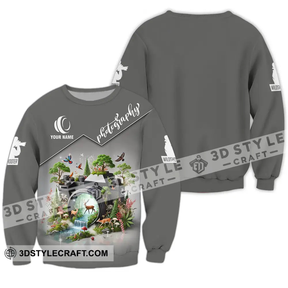 Unisex Shirt - Custom Photography Lover Shirt Long Sleeve / S T-shirt