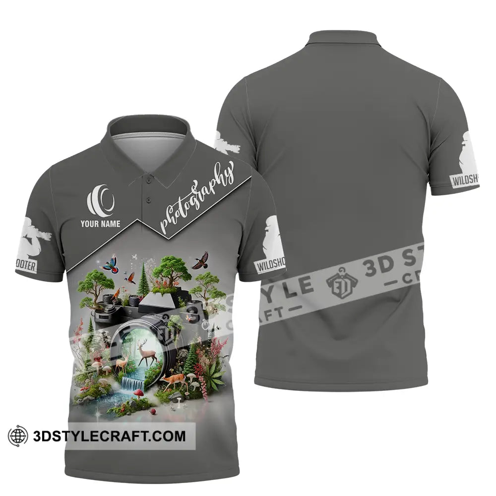 Unisex Shirt - Custom Photography Lover Shirt Polo Shirt / S T-shirt