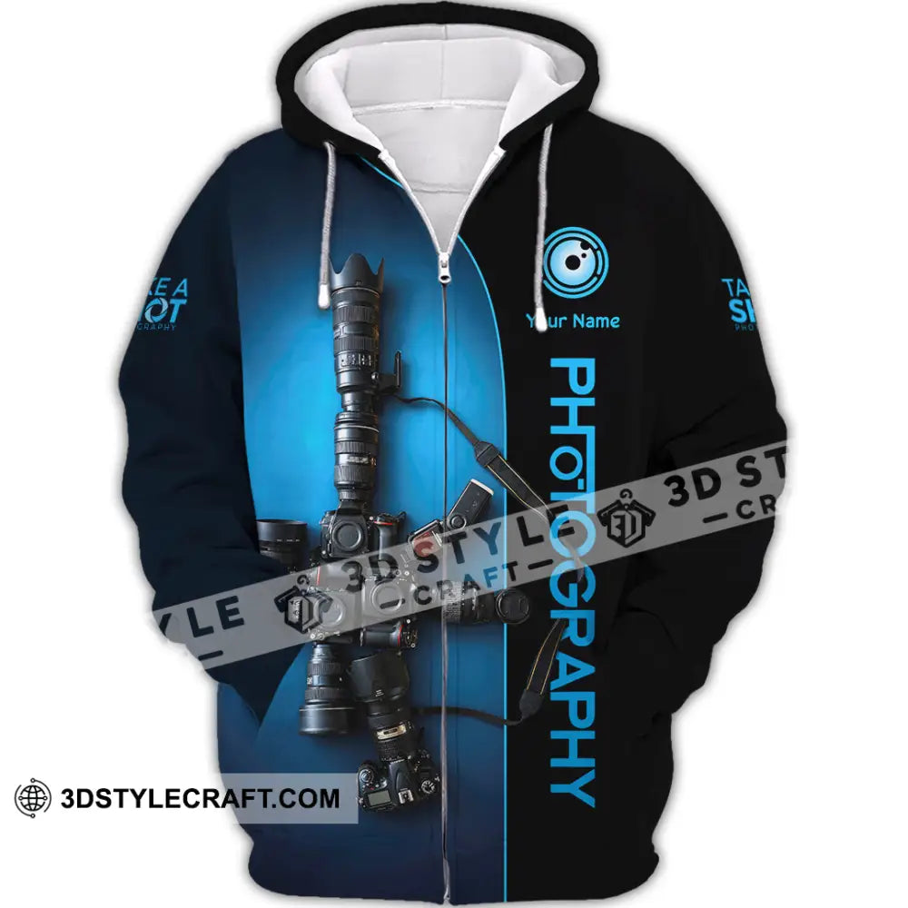 Unisex Shirt - Custom Photography Shirt - Zipper Hoodie / S - T-shirt