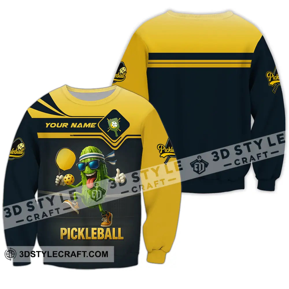 Unisex Shirt - Custom Pickleball Shirt Long Sleeve / S T-shirt