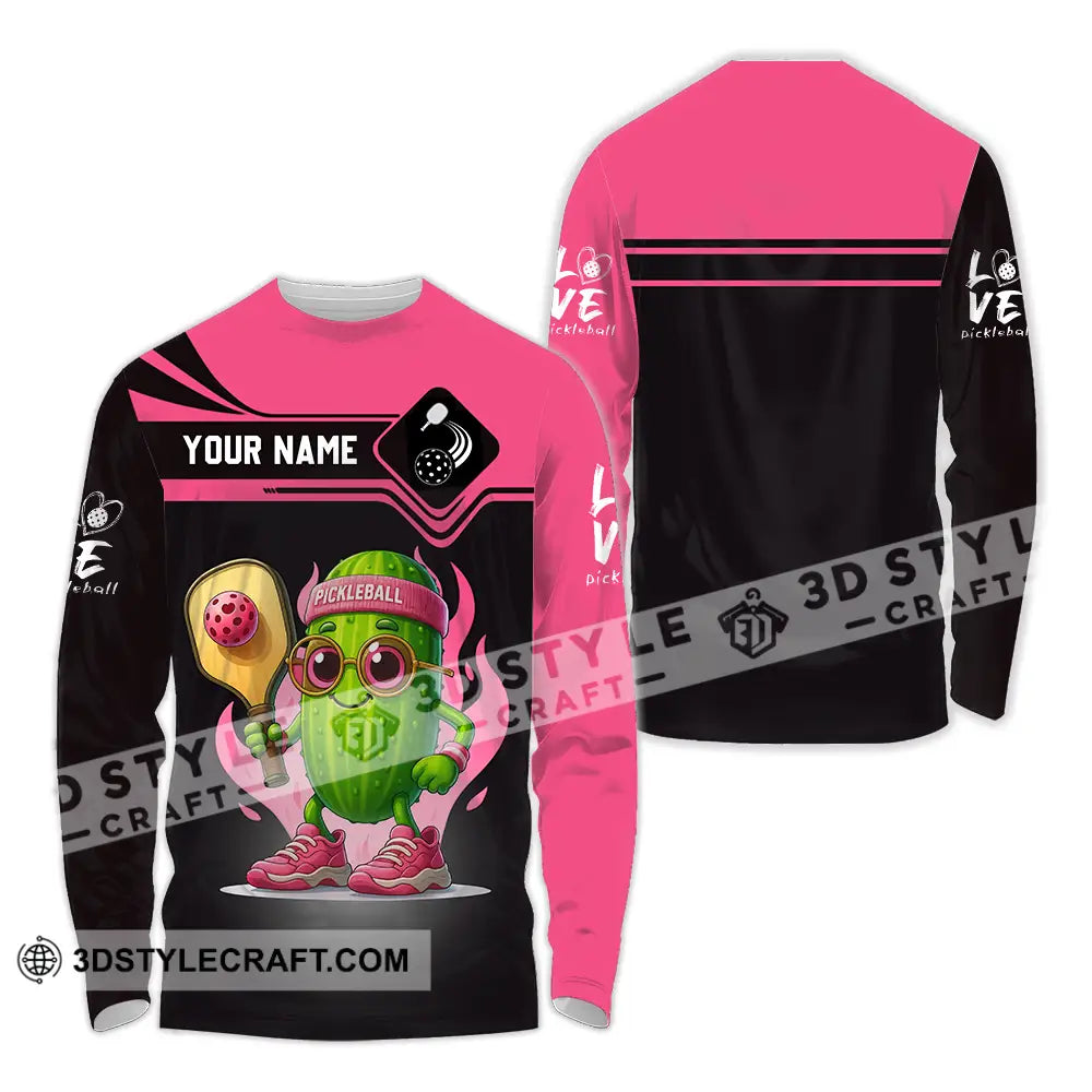 Unisex Shirt - Custom Pickleball Sport Shirt Long Sleeve Shirt / S T-shirt