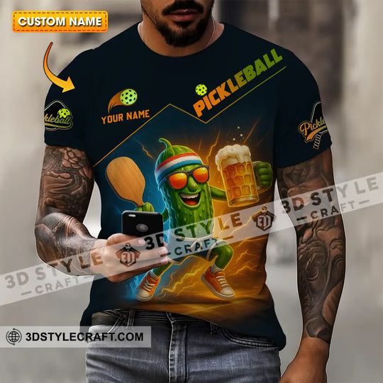 Unisex Shirt - Custom Pickleball Sport Shirt style option 1