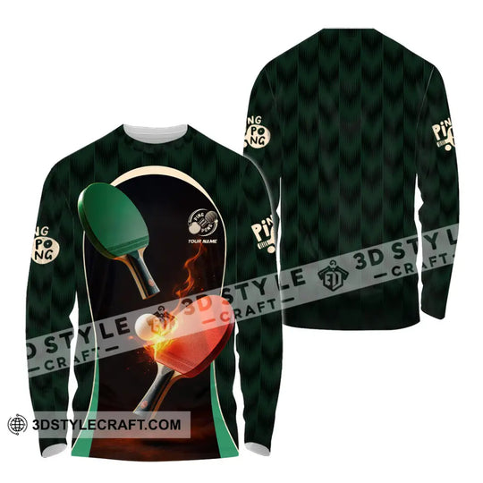 Unisex Shirt - Custom Ping Pong Shirt style option 4