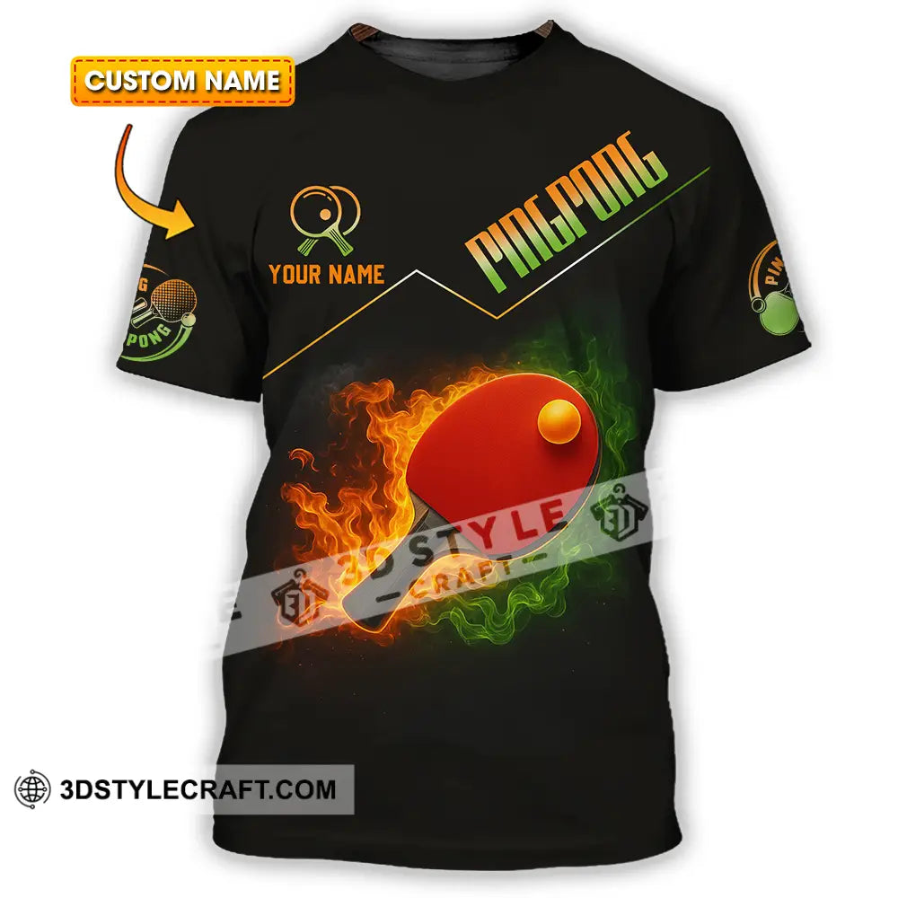 Unisex Shirt - Custom Ping Pong Shirt T-shirt