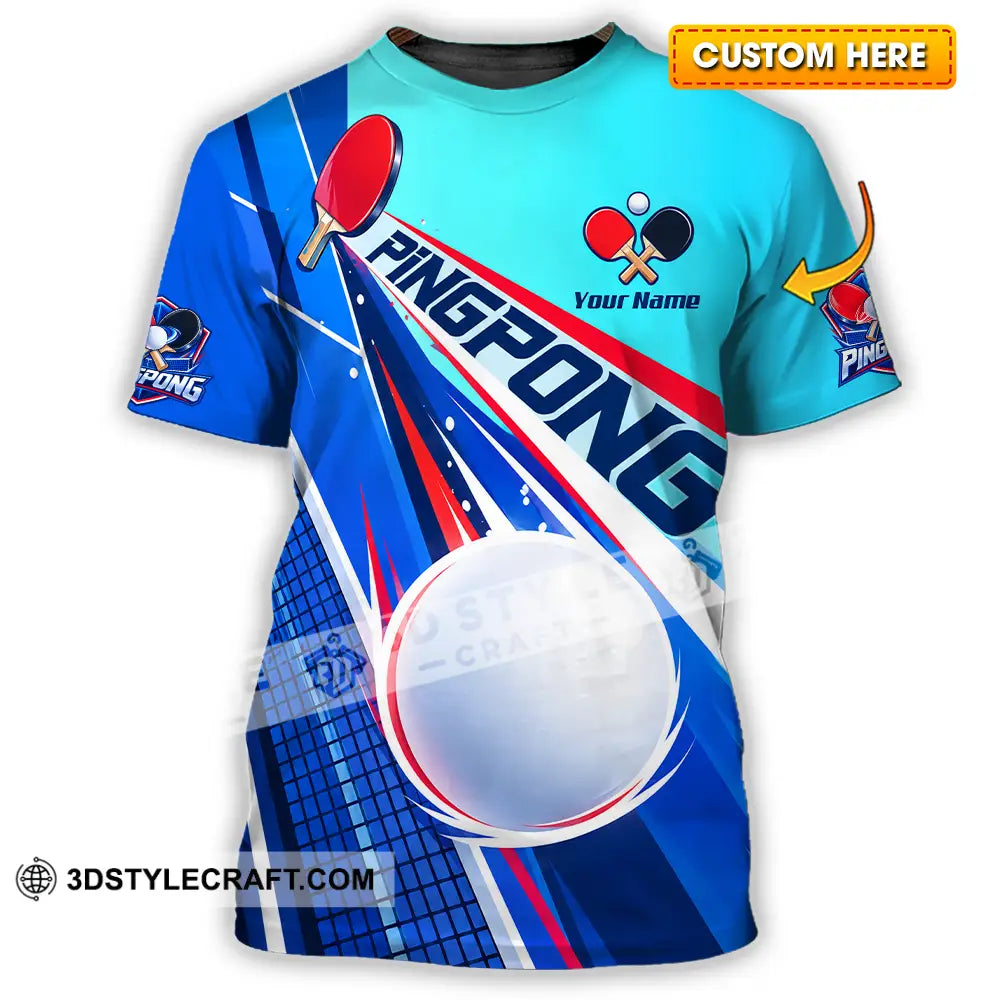 Unisex Shirt - Custom Ping Pong Shirt - T-shirt