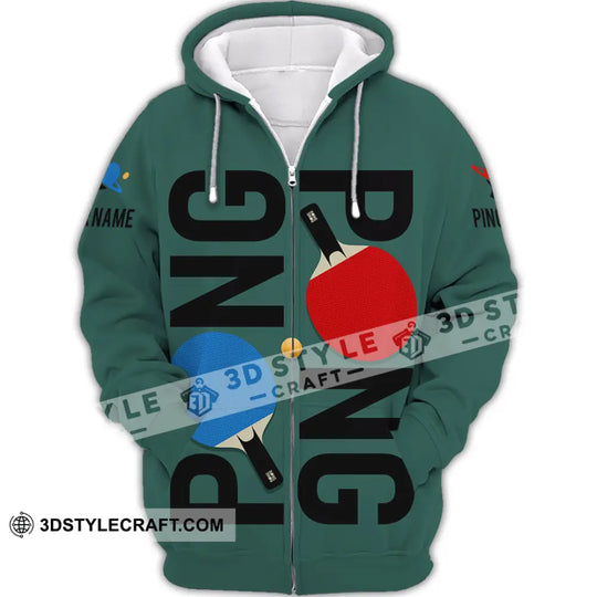 Unisex Shirt - Custom Ping Pong Shirt style option 2