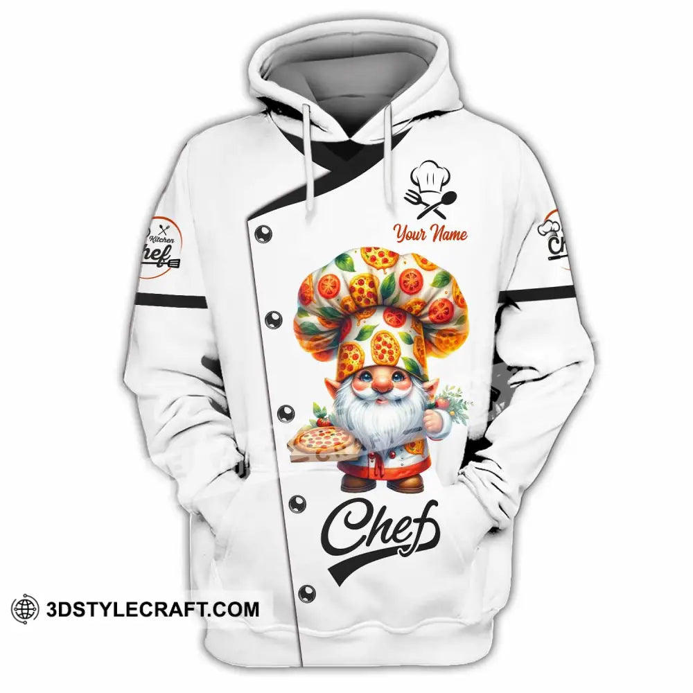 Unisex Shirt - Custom Pizza Chef Santa Shirt Hoodie / S T-shirt