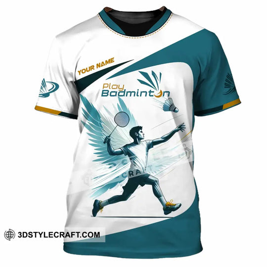 Unisex Shirt - Custom Play Badminton Shirt style option 2