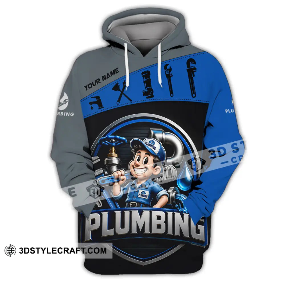 Unisex Shirt - Custom Plumbing Shirt - Hoodie / S - T-shirt