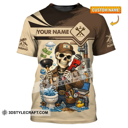 Unisex Shirt - Custom Plumbing Shirt style option 1