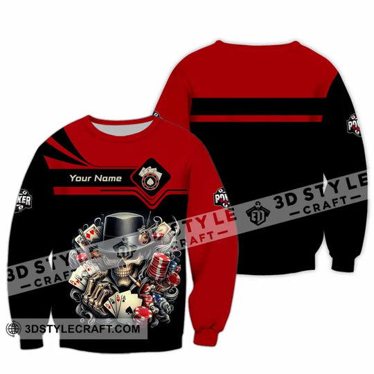 Unisex Shirt - Custom Poker 3D Shirt style option 3