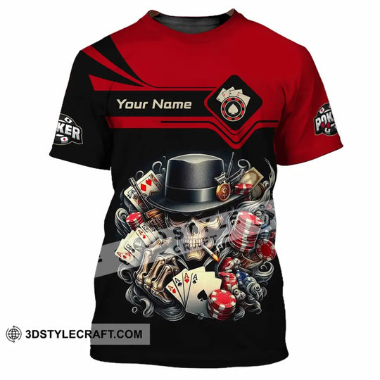 Unisex Shirt - Custom Poker 3D Shirt style option 4