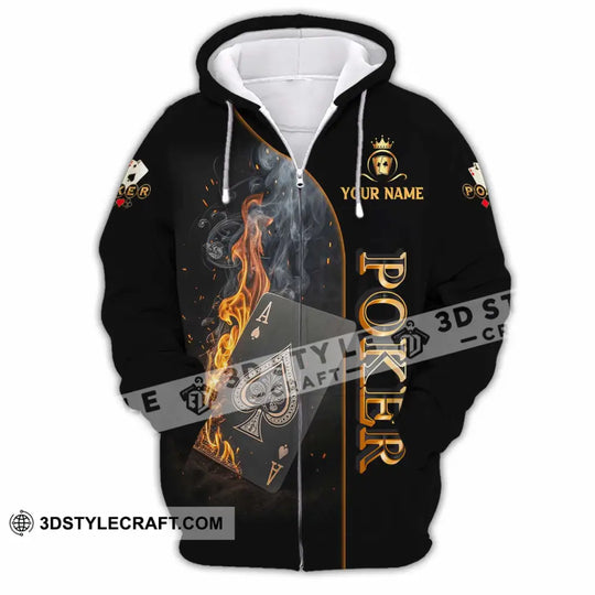 Unisex Shirt - Custom Poker 3D Shirt style option 4