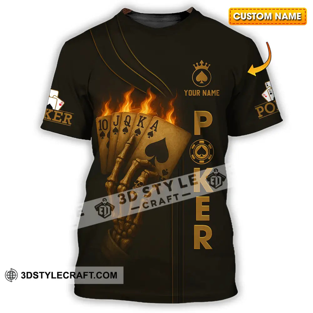 Unisex Shirt - Custom Poker Shirt T-shirt