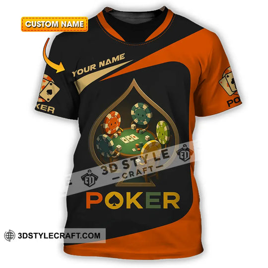 Unisex Shirt - Custom Poker Shirt style option 1