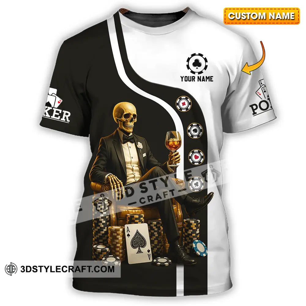 Unisex Shirt - Custom Poker Shirt T-shirt