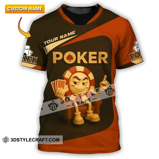 Unisex Shirt - Custom Poker Shirt T-shirt