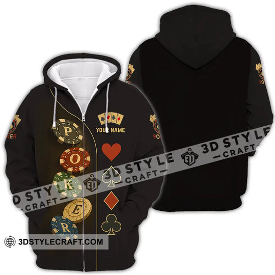 Unisex Shirt - Custom Poker Shirt style option 4