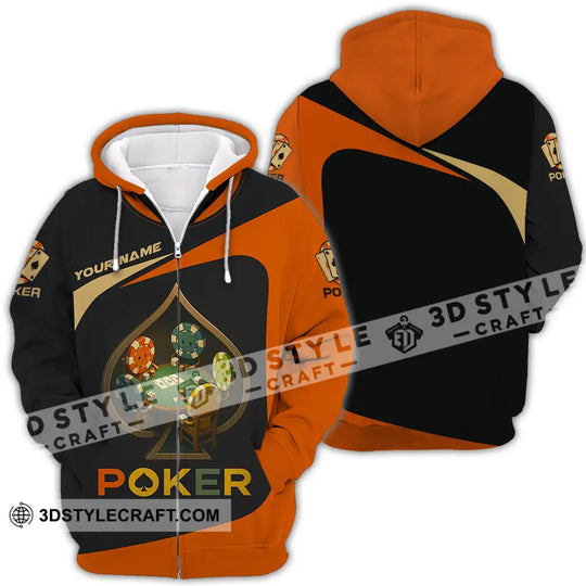 Unisex Shirt - Custom Poker Shirt style option 4