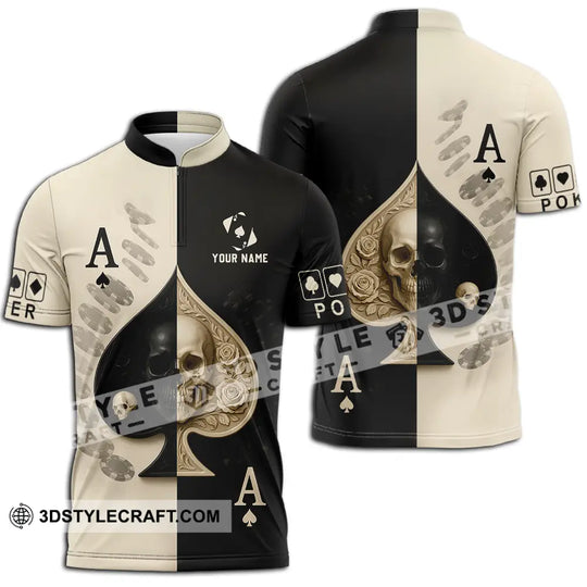 Unisex Shirt - Custom Poker Shirt style option 2