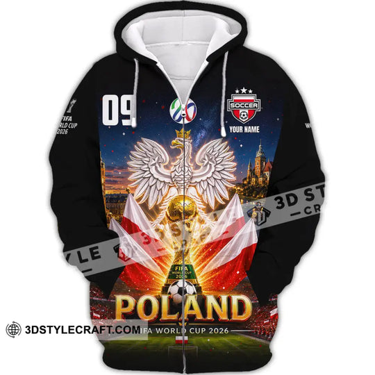 Unisex Shirt - Custom Poland World Cup 2026 Shirt style option 3