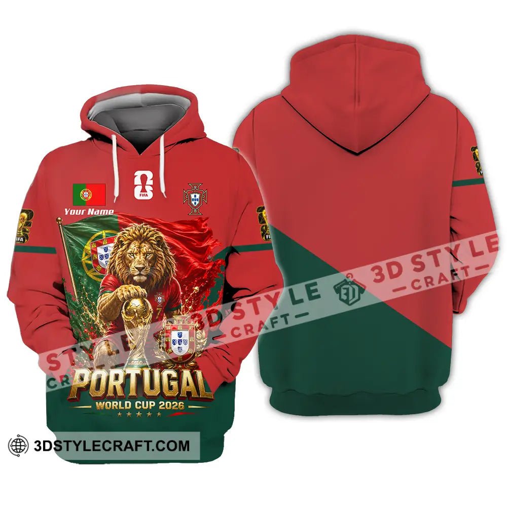 Unisex Shirt - Custom Portugal World Cup 2026 Shirt - Hoodie / S - T-shirt