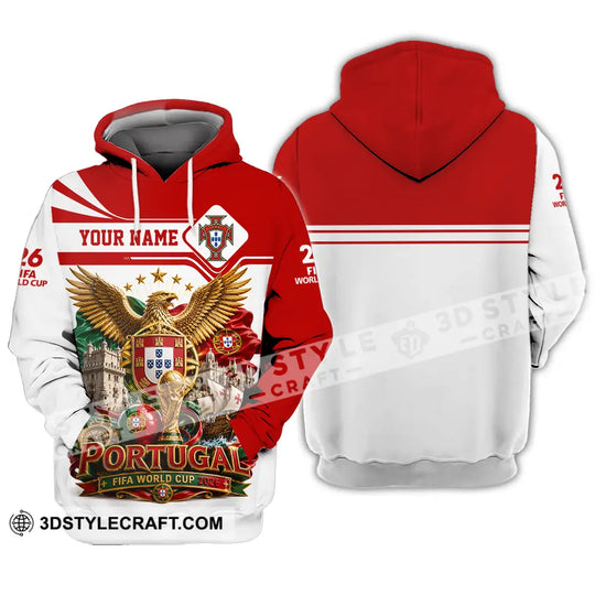 Unisex Shirt - Custom Portugal World Cup 2026 Shirt style option 3