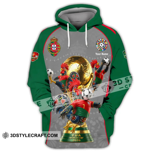 Unisex Shirt - Custom Portugal World Cup 2026 Shirt style option 2