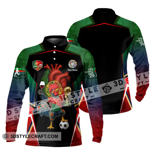 Unisex Shirt - Custom Portugal World Cup 2026 Shirt style option 4