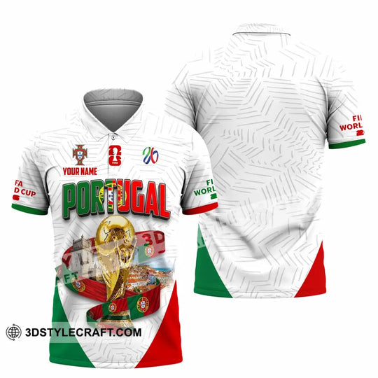 Unisex Shirt - Custom Portugal World Cup 2026 Shirt style option 2