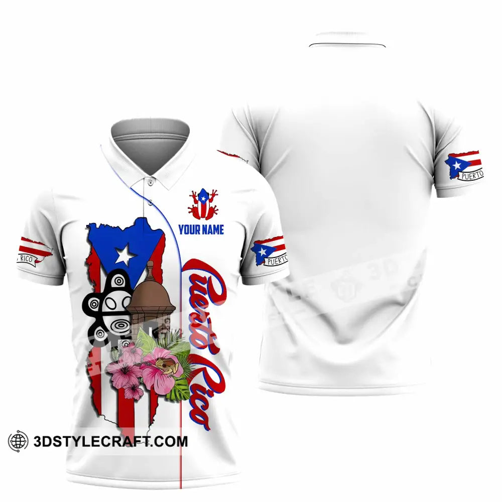 Unisex Shirt - Custom Puerto Rico Shirt Polo Shirt / S T-shirt