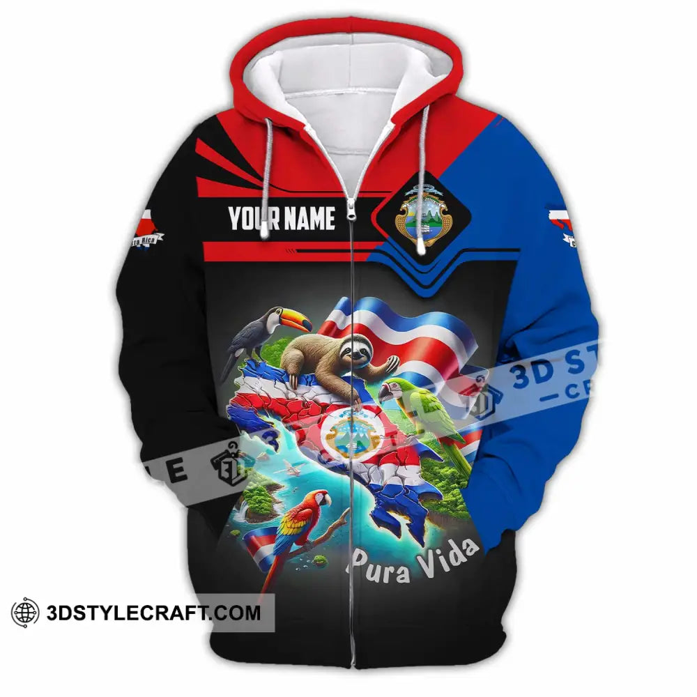 Unisex Shirt - Custom Pura Vida Shirt Zipper Hoodie / S T-shirt