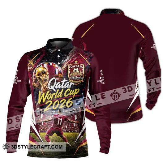 Unisex Shirt - Custom Qatar Shirt style option 4