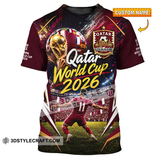 Unisex Shirt - Custom Qatar Shirt style option 1