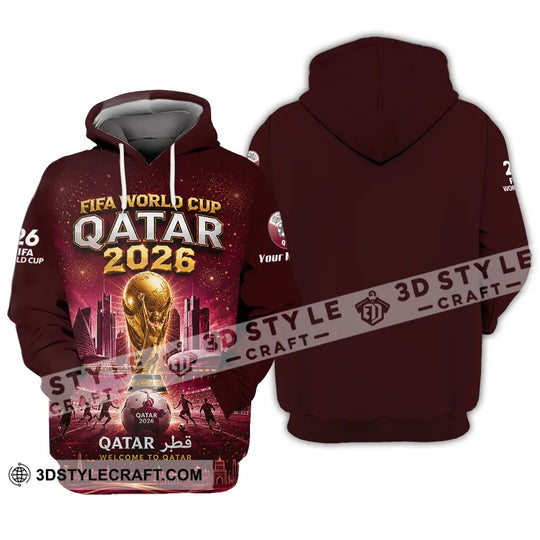 Unisex Shirt - Custom Qatar World Cup 2026 Shirt style option 3