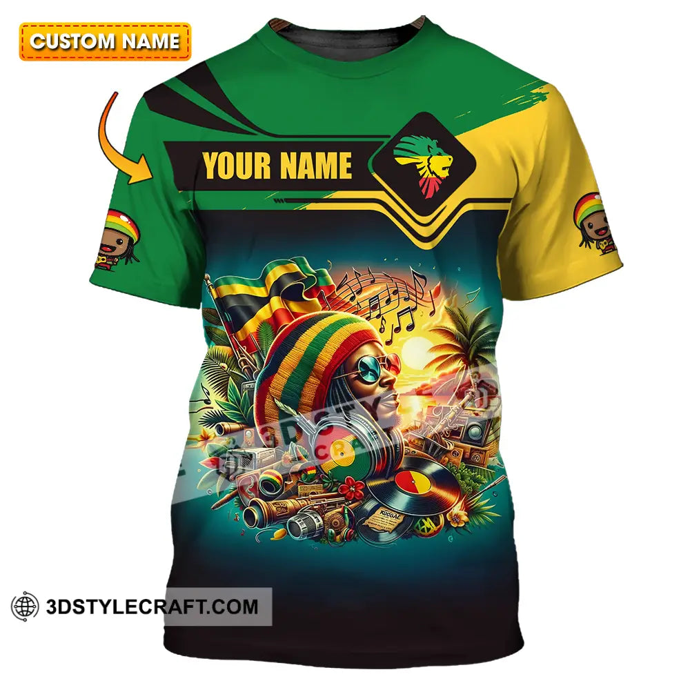 Unisex Shirt - Custom Reggae Shirt T-shirt