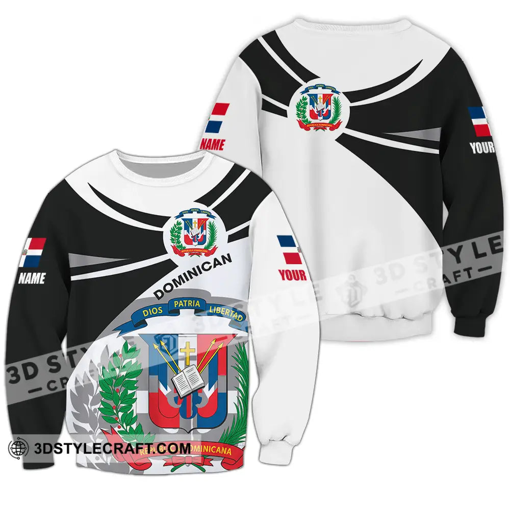 Unisex Shirt - Custom Republic Dominican Shirt Long Sleeve / S T-shirt