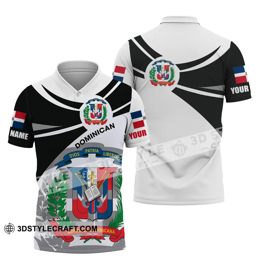 Unisex Shirt - Custom Republic Dominican Shirt Polo Shirt / S T-shirt
