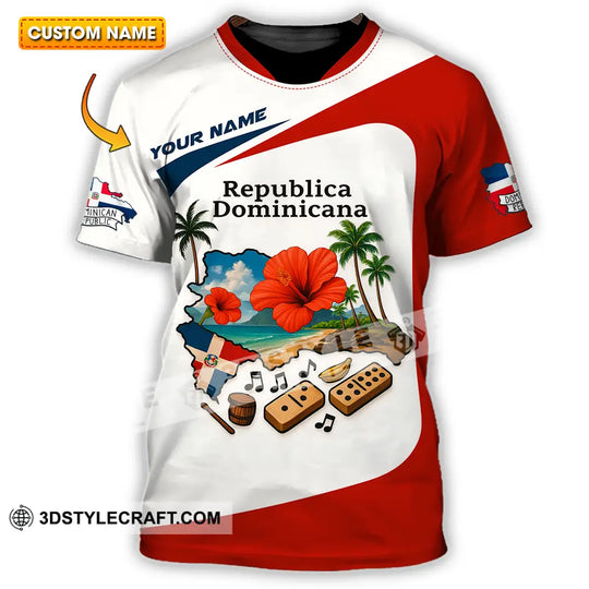 Unisex Shirt - Custom Republic Dominicana Shirt style option 1