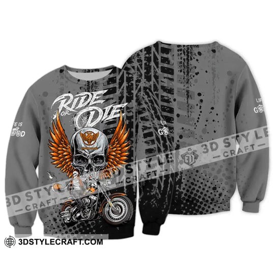 Unisex Shirt - Custom Ride Or Die 3D Shirt style option 3