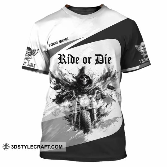 Unisex Shirt - Custom Ride Or Die 3D Shirt style option 4