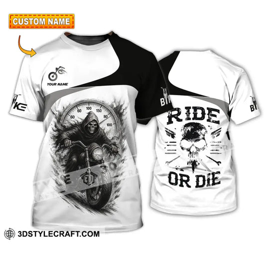 Unisex Shirt - Custom Ride Or Die Rider Shirt T-shirt