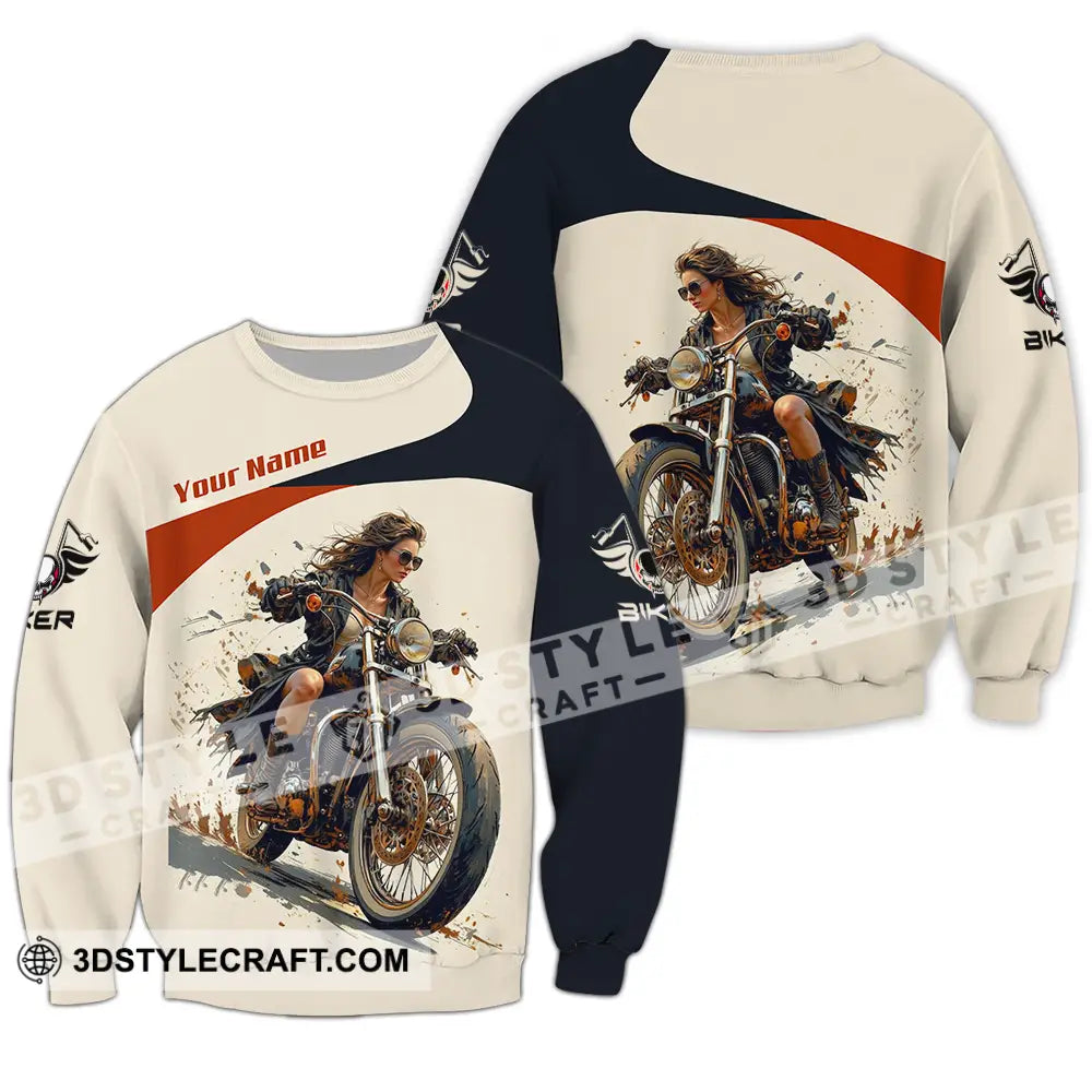 Unisex Shirt - Custom Rider 3D Shirt - Long Sleeve / S - T-shirt