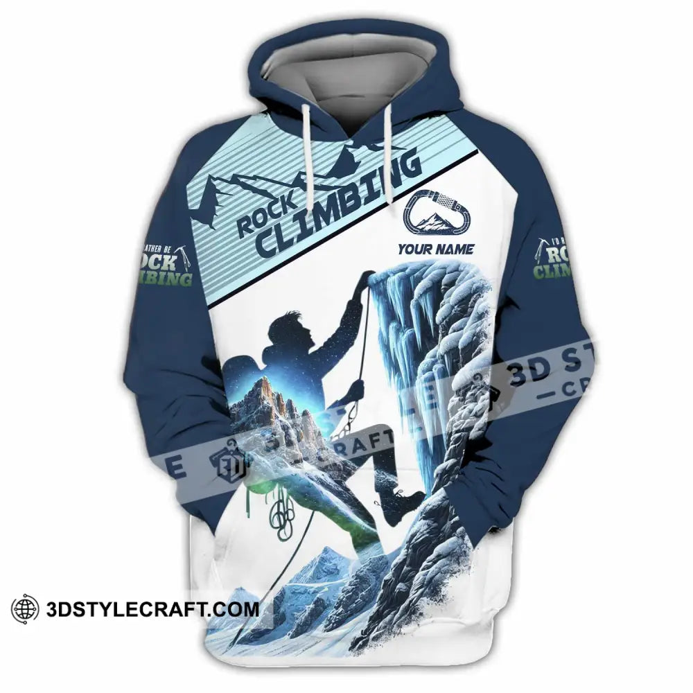 Unisex Shirt - Custom Rock Climbing Shirt Hoodie / S T-shirt