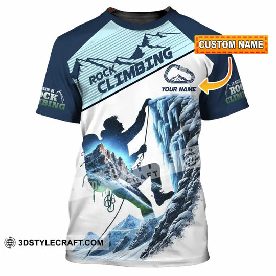 Unisex Shirt - Custom Rock Climbing Shirt style option 1