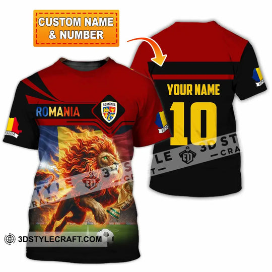 Unisex Shirt - Custom Romania 3D Shirt style option 1