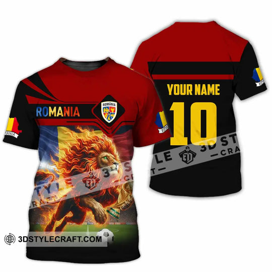 Unisex Shirt - Custom Romania 3D Shirt style option 2