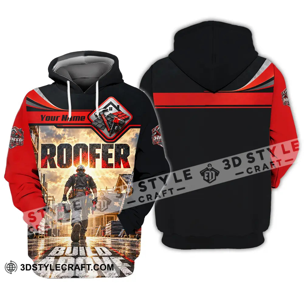 Unisex Shirt - Custom Roofer Shirt - Hoodie / S - T-shirt